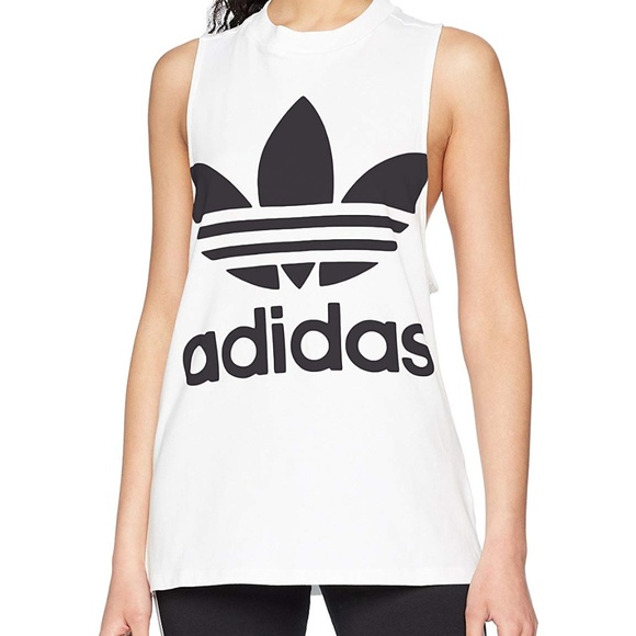 adidas Tops - adidas Originals Trefoil Sleeveless Top